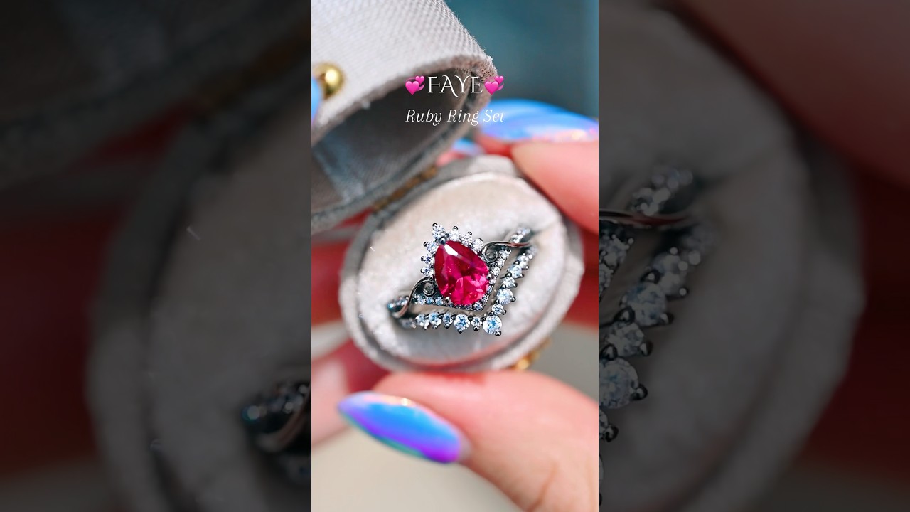 Ruby - the July birthstone ❤️‍🔥 Known for passion, protection, and love.