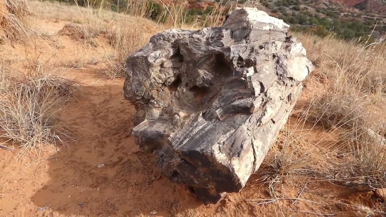 Exploring around Boulder Field Trail at Merus Adventure in the Palo Duro Canyon