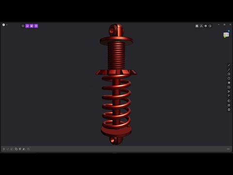 How to make Shock Absorber Plasticity 3d