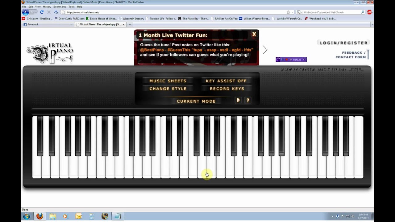 Piano Test YouTube
