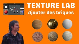 Texture Lab ajouter des briques texture PBR