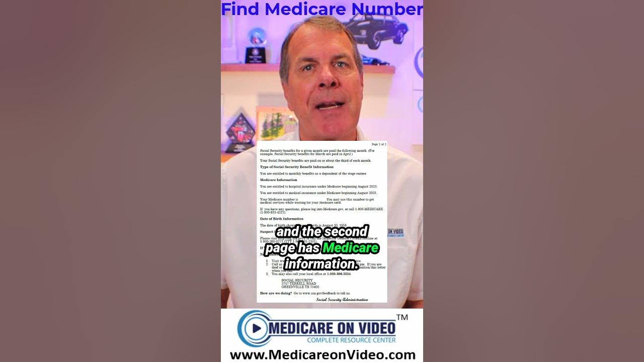 How to find my medicare number youtube