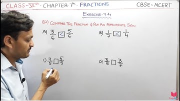 Q2) Ex 7.4 Class 6 Maths Chapter 7 Fractions | Maths Class 6 CBSE NCERT By Apni ClassRoom By Deepak