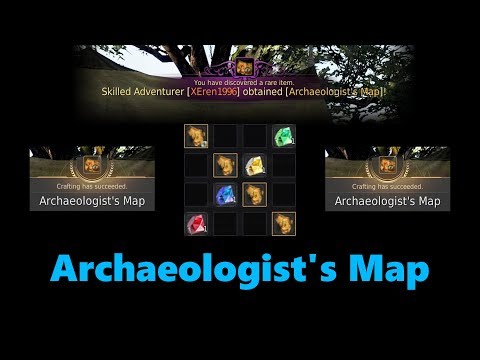 Archaeologist's Map :Black Desert Online