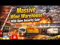 Massive Wine Warehouse With Open Security Gate… So I Took A Look 😳🚧🎥🚚🏭