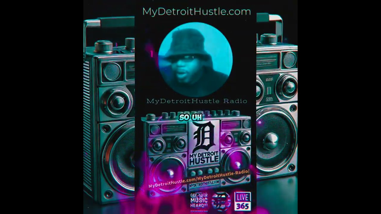 Playing new joints like "Not Sorry" by Pretty Bulli on MyDetroitHustle Radio