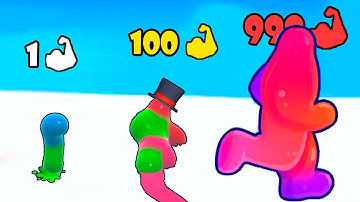 Blob Runner 3D! This Is The Biggest Jelly-Man In The World