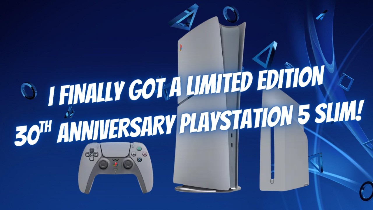 Unboxing The 30th Anniversary PS5 Slim!