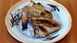 Куриные крылья в мёде/Chicken wings in honey