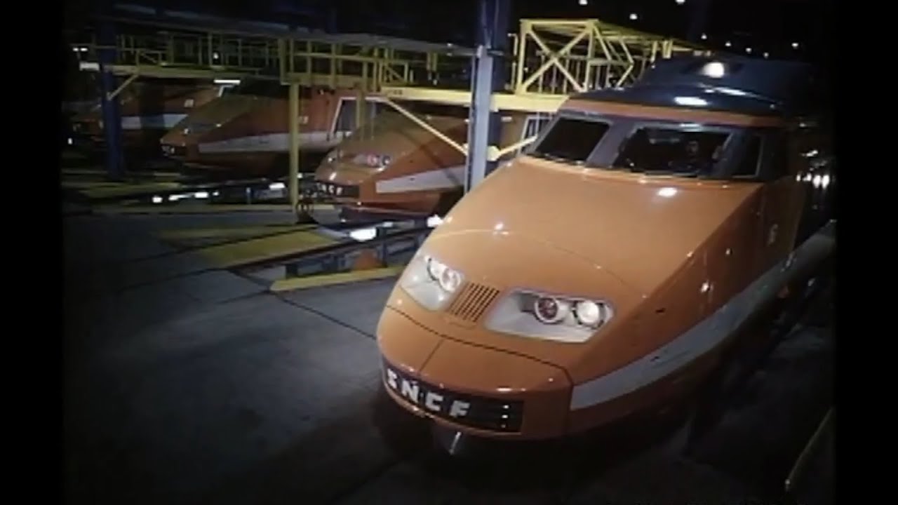 TGV Sud-Est N°16, Record Mondial 380 km/h - 26 février 1981 ARCHIVES