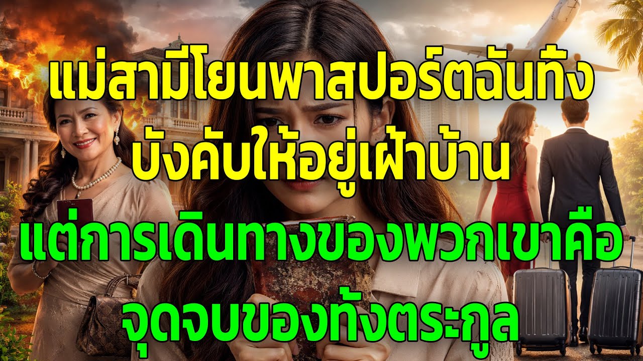 แม่สามีโยนพาสปอร์ตฉันทิ้ง บังคับให้อยู่เฝ้าบ้าน แต่การเดินทางของพวกเขาคือจุดจบของทั้งตระกูล