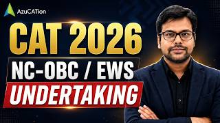 CAT 2026 NC-OBC / EWS Certificate Not Ready? Undertaking, 4A/4B & Documents Explained