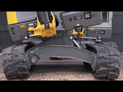 Mini-excavator ET42 with VDS – More productivity and efficiency with the Vertical Digging System