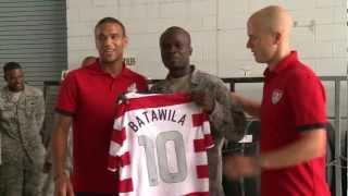 U.S. Men's National Team Surprises MacDill Airman