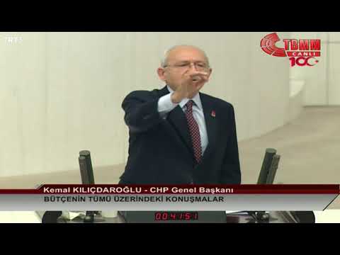 KEMAL KILIÇDAROĞLU TBMM BÜTÇE GÖRÜŞMELERİ KONUŞMASI 07/12/2020