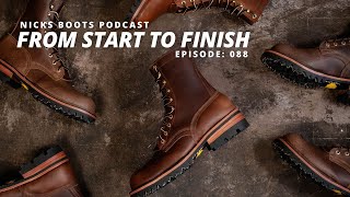 Nicks Boots X Horween The Making of New Spokane From Start to Finish