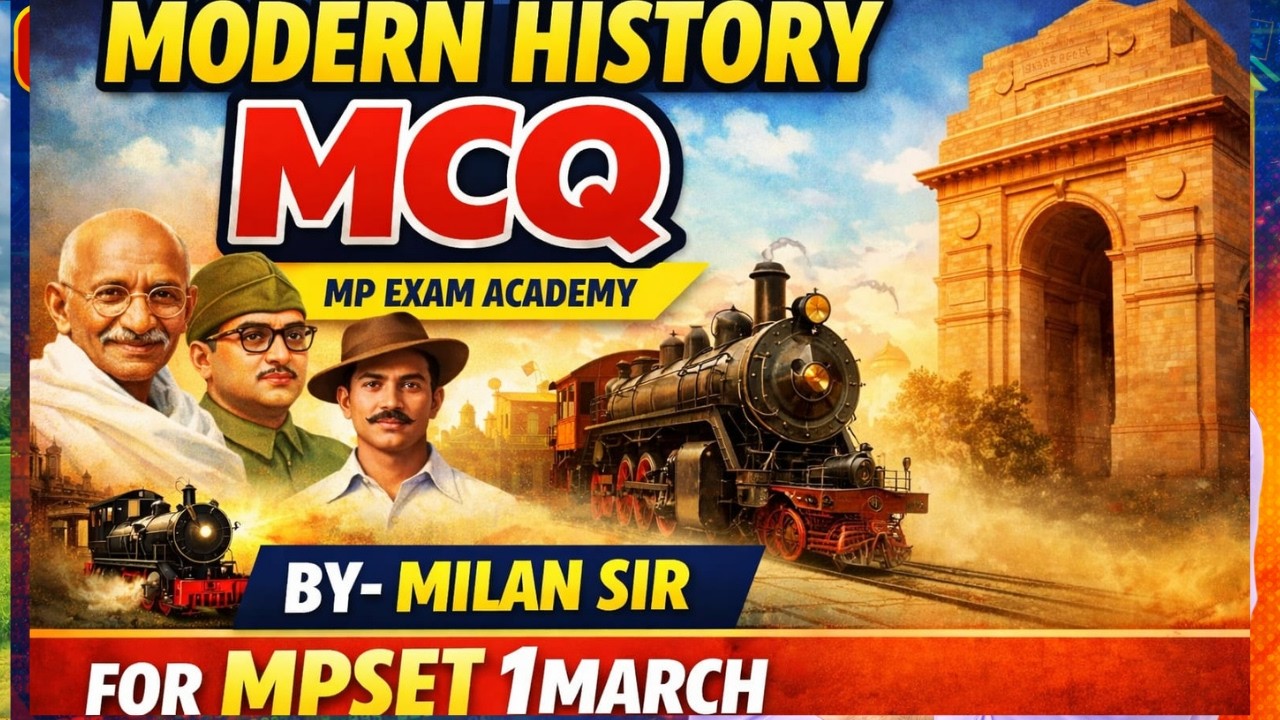 MODERN HISTORY FOR MP SET 1 MARCH