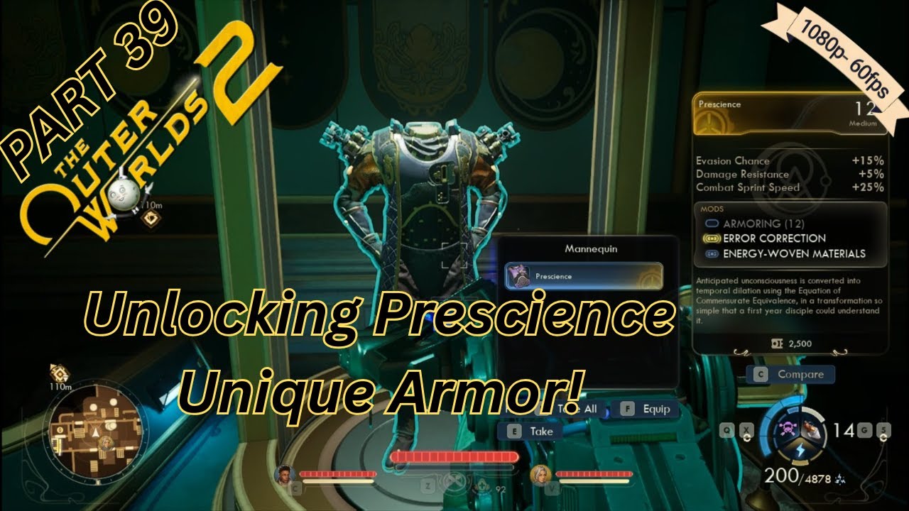 The Outer Worlds 2 GUIDE: Secure Archive & Prescience Unique Armor
