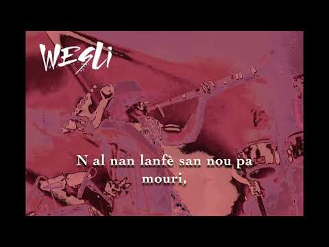 Wesli - Resistance (Lyrics Video)