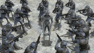 SCP-966 VS 100 SCP GUARD!! Garrys Mod Sandbox