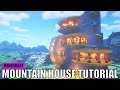 MINECRAFT:MOUNTAIN HOUSE | How to build Minecraft