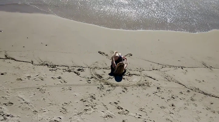 Deeper Shade of Blue"  Sand Dance Malibu Drone Vid...