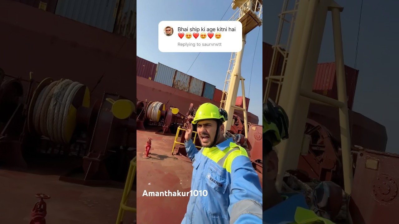 Samundari ship Ki Age 15-20 saal tk hoti h🛳️🗿☠️ 