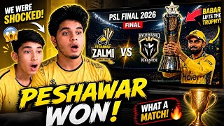 Peshawar zalmiiii vs haydrabad 😱 final match 2026 😨 full vlog 😨 Jon jetaiga final 😱
