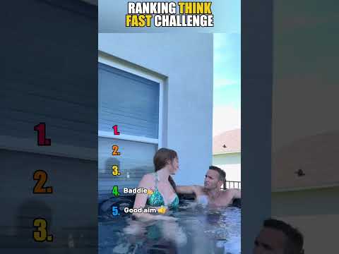 THINK FAST CHALLENGE 🧠🧠のサムネイル