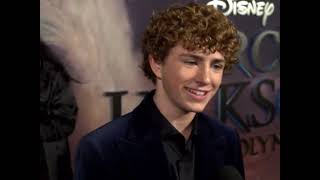 WALKER SCOBELL SCENEPACK PERCY JACKSON INTERVIEW PREMIERE
