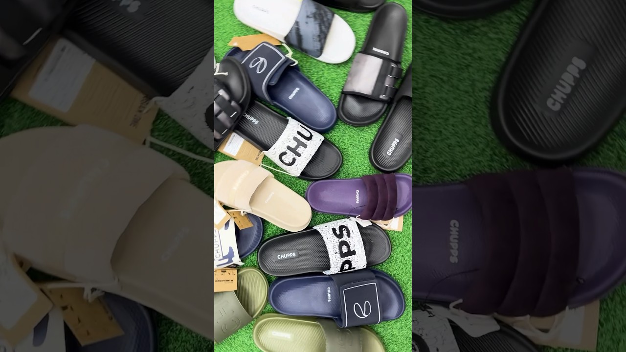 Chupps sliders | ultimate comfort | mens and women&rsquo;s | 1 way shoes