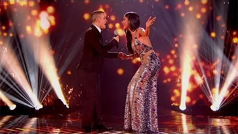 Jahmene and Nicole sing Whitney Houston's The Greatest Love - The Final - The X Factor UK 2012