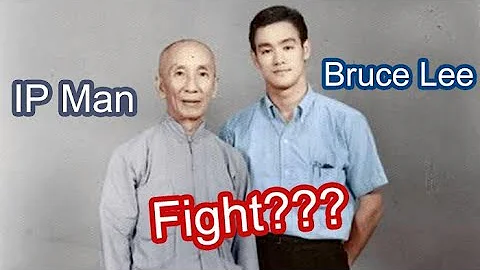 Did Bruce Lee attend Ip Man's funeral?