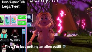 How to get Alien badge and unlock secret room *ROYALE HIGH*