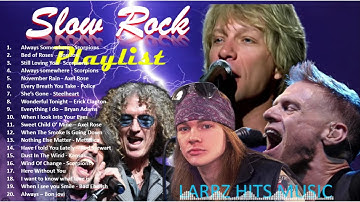 Scorpions, Aerosmith, Bon Jovi, White Lion, Ledzeppelin, The Eagles- Best Slow Rock Ballads 80s, 90s