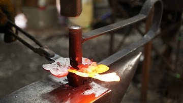 Making a Center Vein Spring Swage Tool for Acanthus Leaves