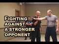 RUSSIAN SYSTEMA of hand to hand combat - Fighting against a stronger opponent