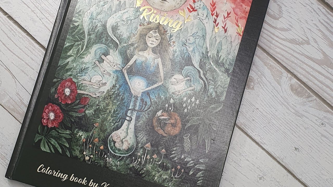 ОБЗОР/Karolina Kubikowska/Rising/Coloring book