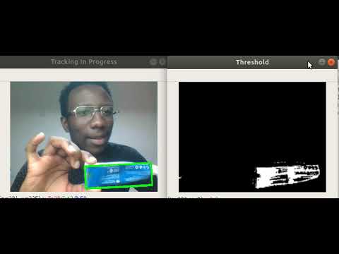 Object Tracking Using Webcam with OpenCV