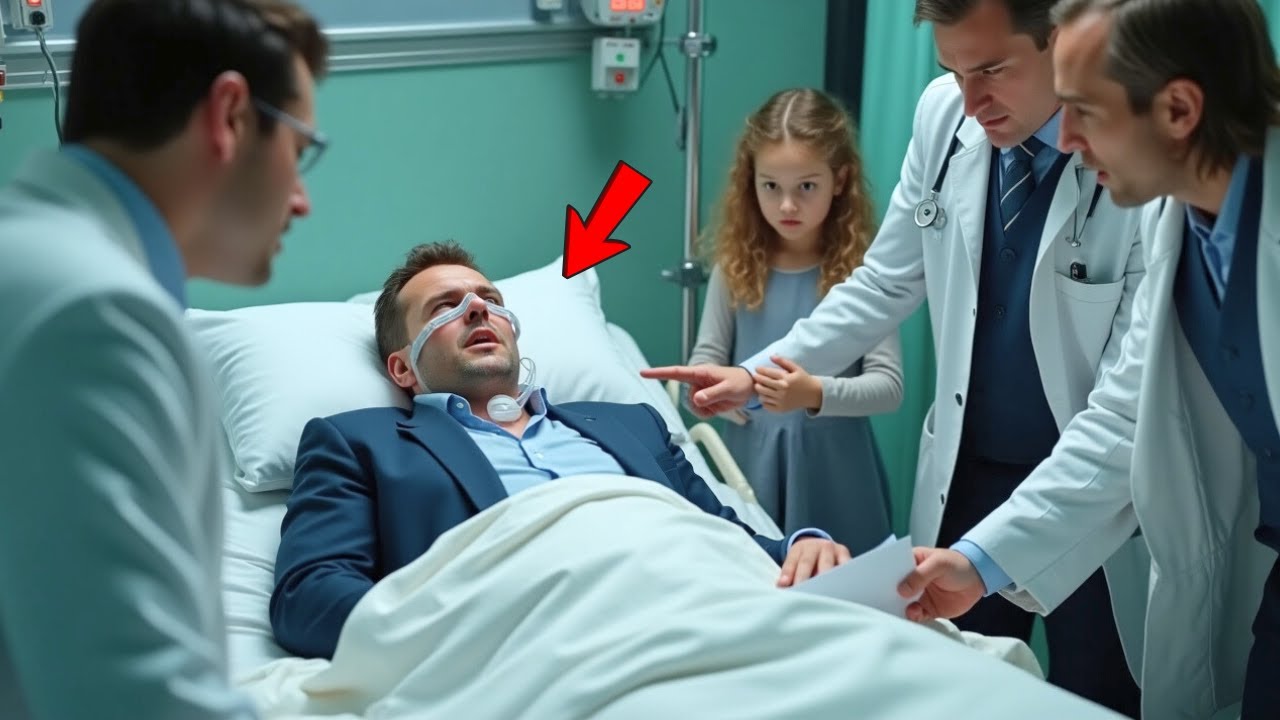 Milionarul mai avea câteva secunde de viață – până când fetița  a strigat: „NU PLECA, DOMNULE!”