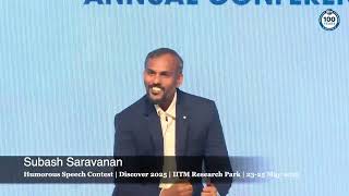 TM Subash Saravanan || Humorous Speech Contest - Discover 2025 || District 120 || Kerala Bus