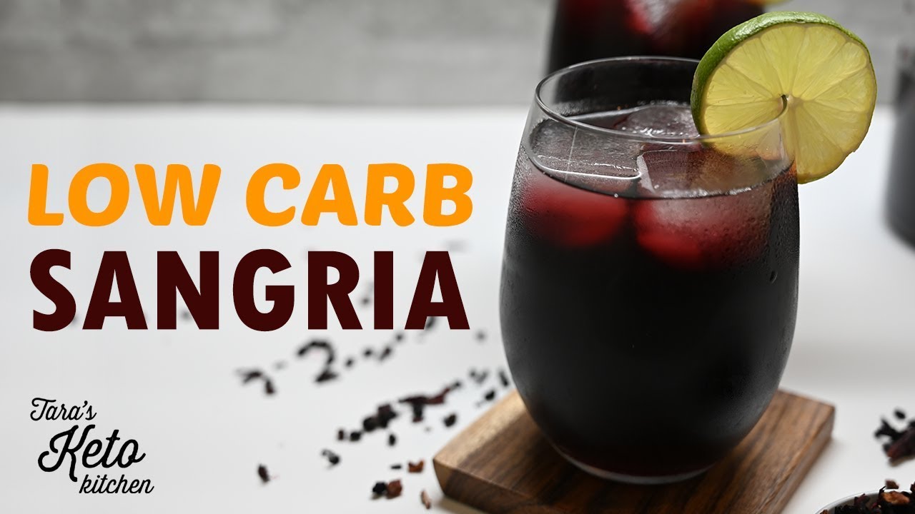 Low Carb SANGRIA Keto Friendly Sangria Recipe from Tara's Keto