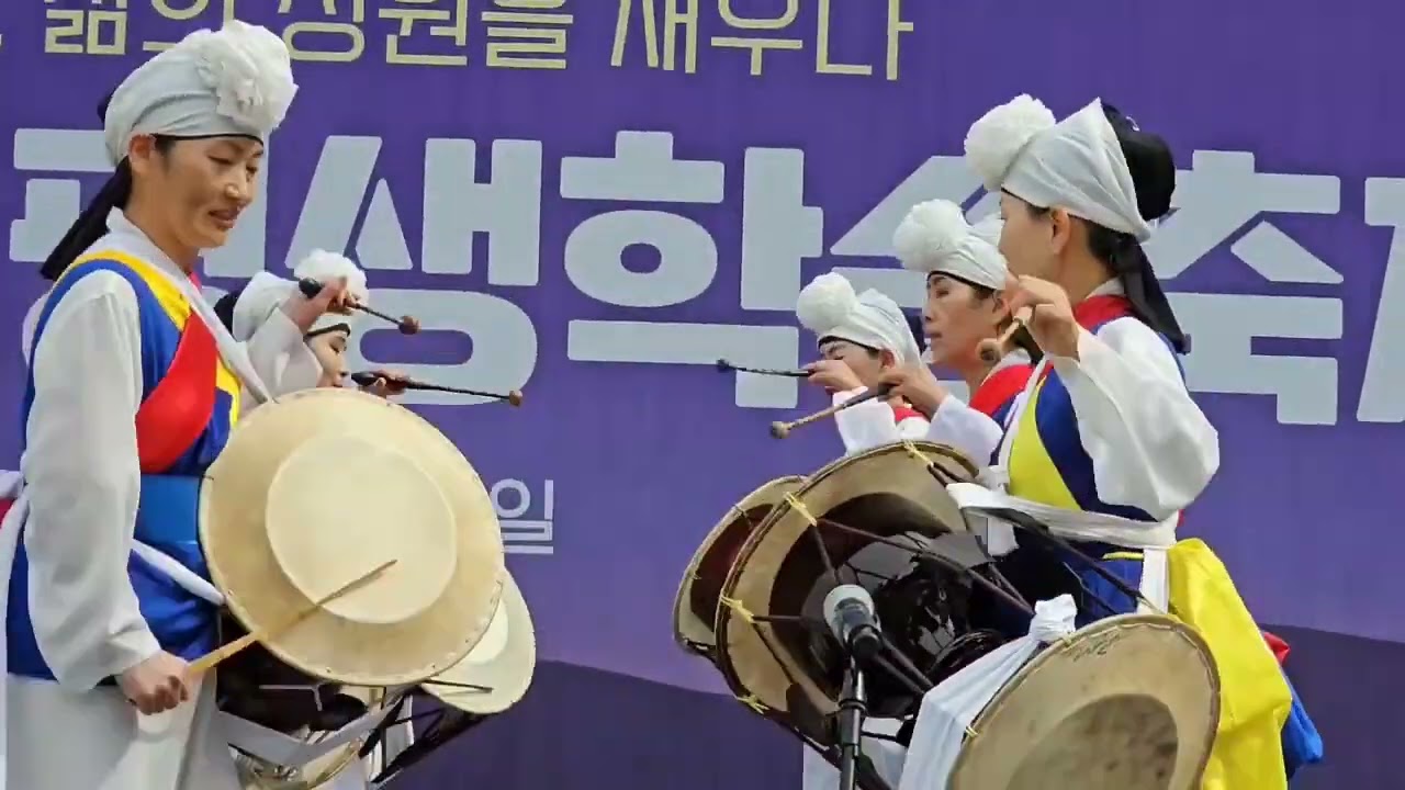 [동아리발표회] 듀엣설장구ㅡ양진환류 선반설장구중 '휘모리'