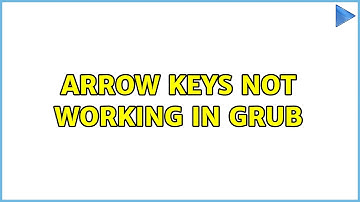 Ubuntu: Arrow Keys not working in GRUB (3 Solutions!!)