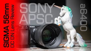 Sigma 56mm DC DN Lens Review and Comparison to Sony Zeiss 55mm F1.8 ZA on the Sony a6400 Camera