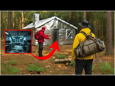 ر ح ل يعثرون على كوخ مغطى بالقصدير وما بداخله كان غريبا للغاية