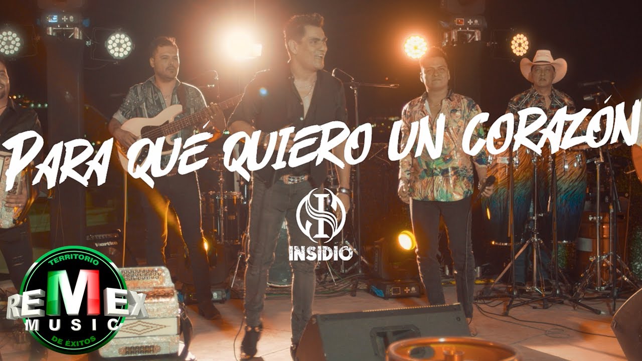 Insidio - Para Qué Quiero Un Corazón En Vivo (Video Oficial)