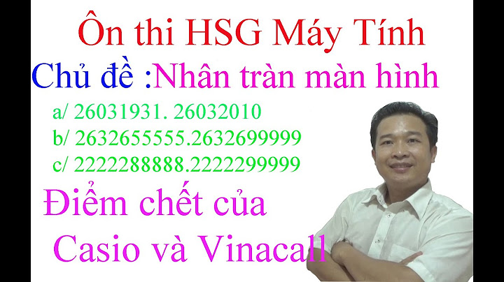 Bài toán máy tinh tính cung không được năm 2024