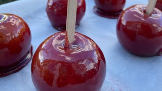 Nostalgic Childhood Treat  Toffee Apples  capemalaycooking