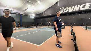 4.0 Men’s Bounce Tournament - Malvern, PA - March 1, 2025 - Dan Lougheed/Ibarra vs DeMarco/Roeca